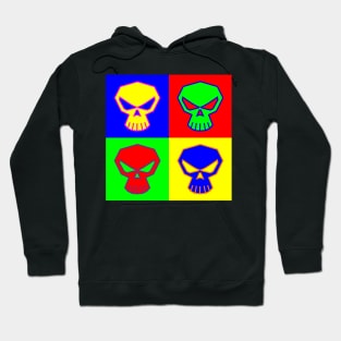 Skull Pop-Art Hoodie